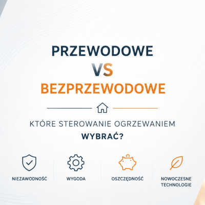 Sterowanie ogrzewaniem przewodowe czy bezprzewodowe?